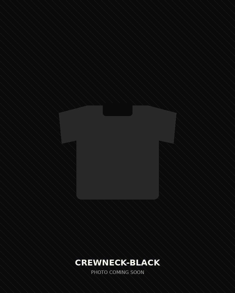 AMFAD Crew Neck, black