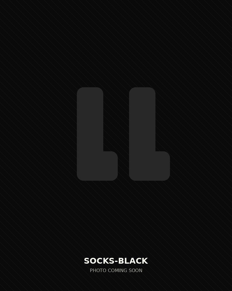 AMFAD Socks, black
