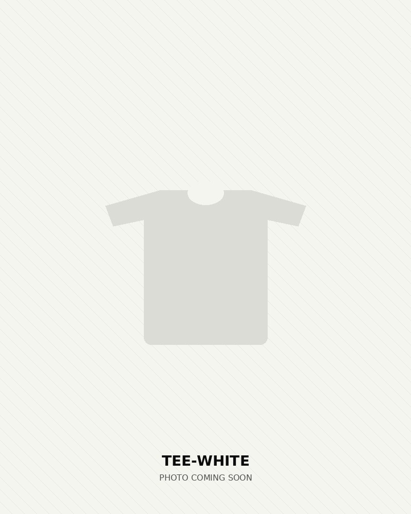 AMFAD Tee, white